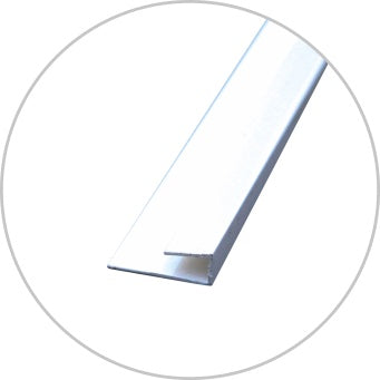 End Cap 2700mm - PVC - Standard